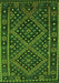 Southwestern Green Country Rug, con1686grn