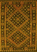 Southwestern Yellow Country Rug, con1686yw