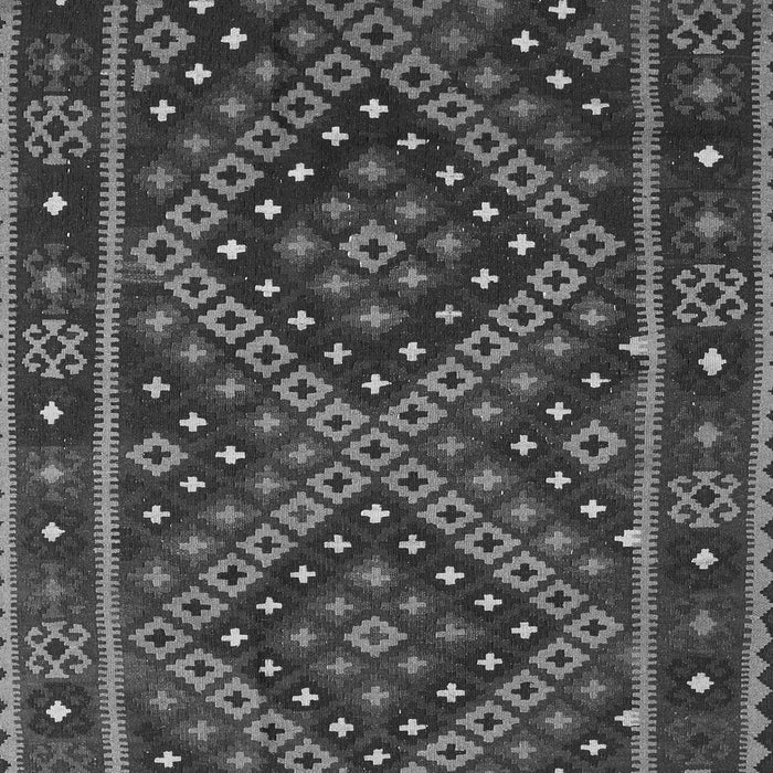 Southwestern Gray Country Rug, con1686gry