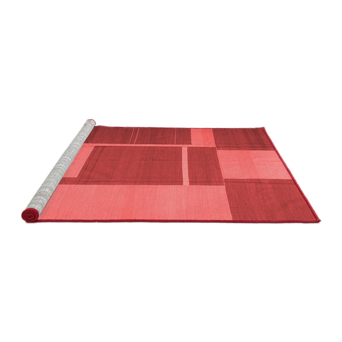Contemporary Red Washable Rugs