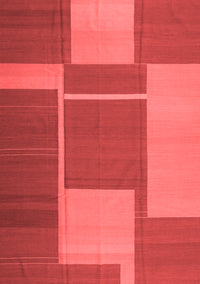 Abstract Red Contemporary Rug, con1687red