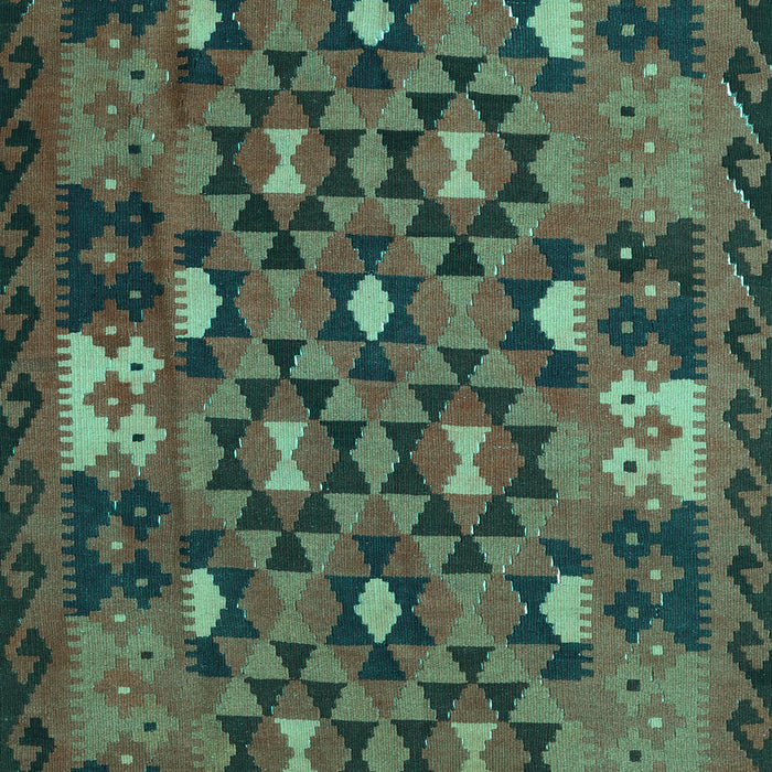 Oriental Turquoise Traditional Rug, con1688turq