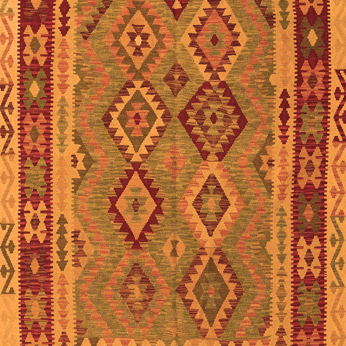 Southwestern Orange Country Rug, con1689org