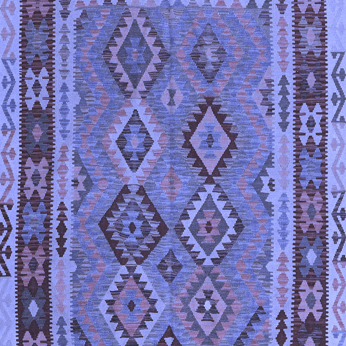 Southwestern Blue Country Rug, con1689blu