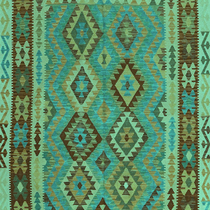 Southwestern Turquoise Country Rug, con1689turq
