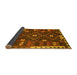 Sideview of Oriental Yellow Traditional Rug, con1690yw