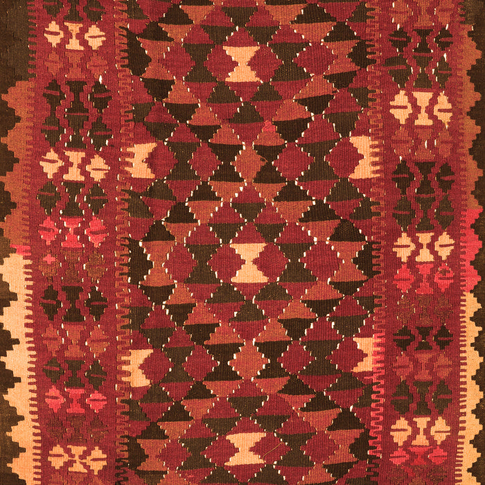 Oriental Orange Traditional Rug, con1690org