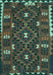 Oriental Turquoise Traditional Rug, con1690turq