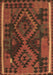 Machine Washable Oriental Brown Traditional Rug, wshcon1691brn