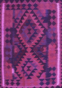 Oriental Purple Traditional Rug, con1691pur