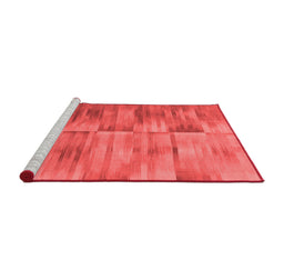 Contemporary Red Washable Rugs