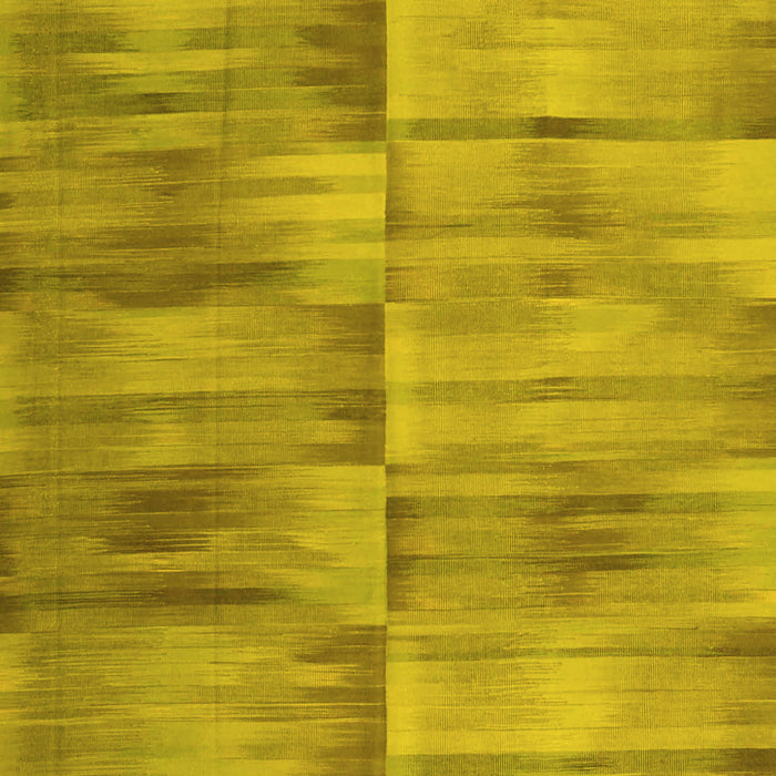 Machine Washable Abstract Yellow Contemporary Rug, wshcon1693yw