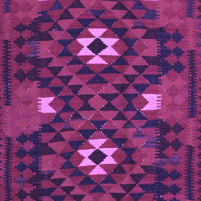Machine Washable Oriental Purple Traditional Area Rugs, wshcon1694pur