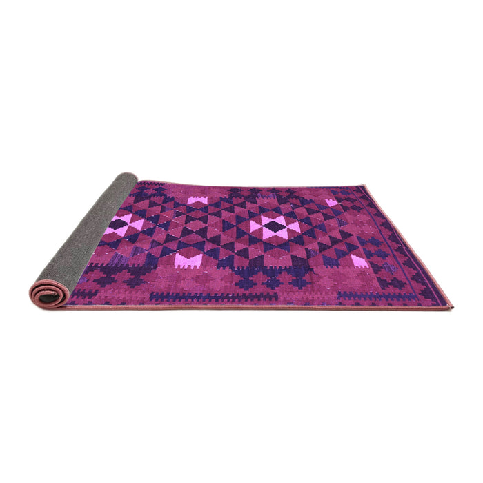 Sideview of Oriental Purple Traditional Rug, con1694pur