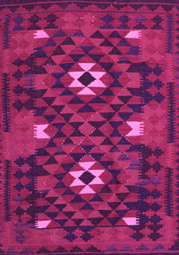 Oriental Pink Traditional Rug, con1694pnk