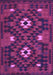 Oriental Purple Traditional Rug, con1694pur