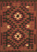 Machine Washable Oriental Brown Traditional Rug, wshcon1694brn