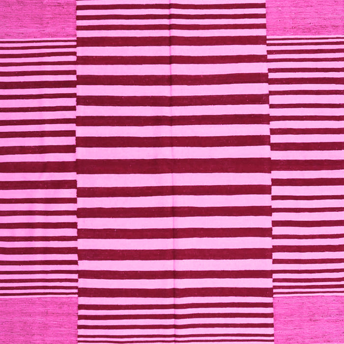 Machine Washable Abstract Pink Contemporary Rug, wshcon1695pnk