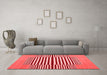 Contemporary Red Washable Rugs