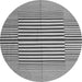 Machine Washable Abstract Gray Contemporary Rug, wshcon1695gry