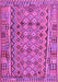 Machine Washable Abstract Purple Contemporary Area Rugs, wshcon1696pur