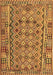 Machine Washable Abstract Brown Contemporary Rug, wshcon1696brn