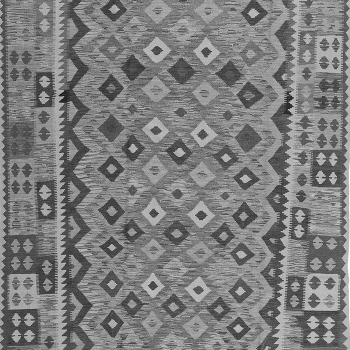 Abstract Gray Contemporary Rug, con1696gry