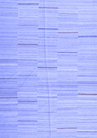 Abstract Blue Contemporary Rug, con1697blu