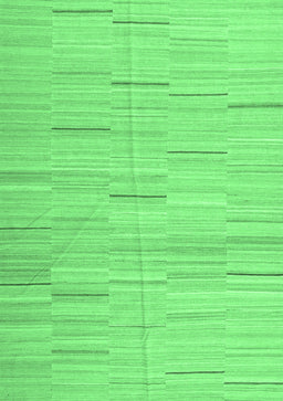 Abstract Emerald Green Contemporary Rug, con1697emgrn