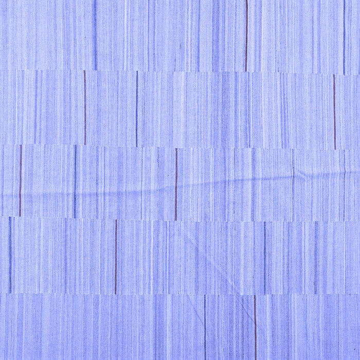 Square Abstract Blue Contemporary Rug, con1697blu