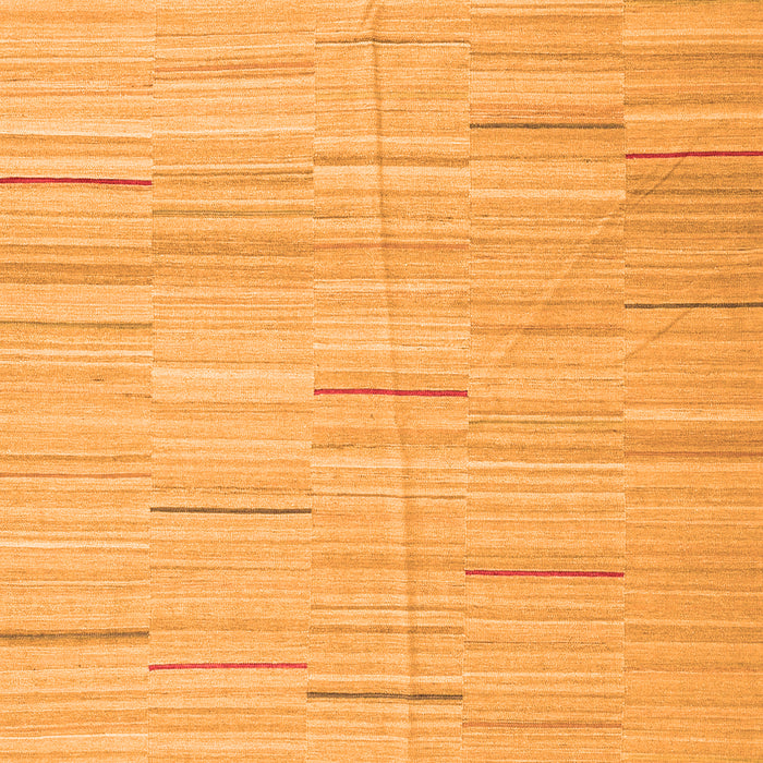 Serging Thickness of Machine Washable Abstract Orange Contemporary Area Rugs, wshcon1697org