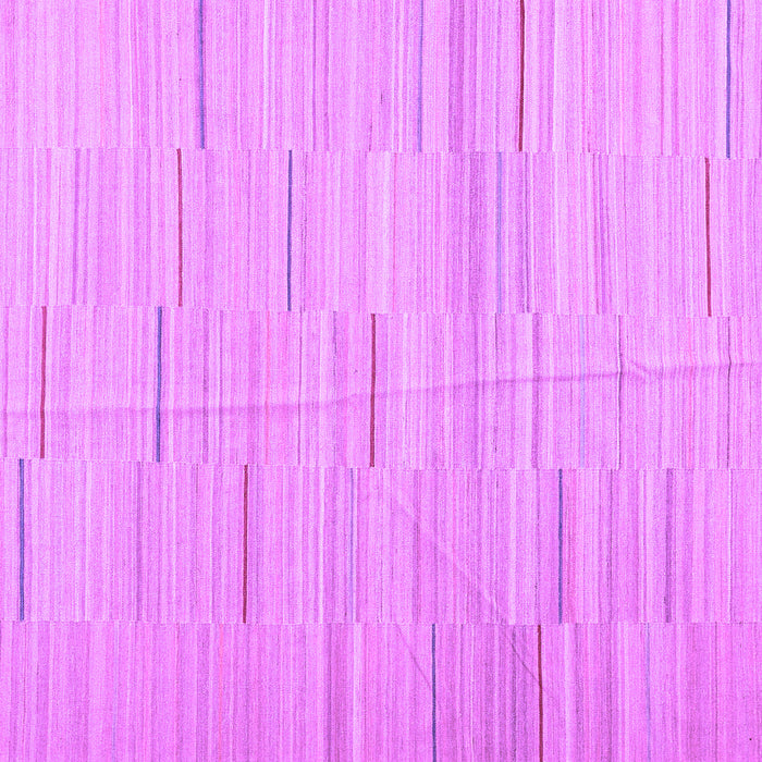 Square Abstract Purple Contemporary Rug, con1697pur