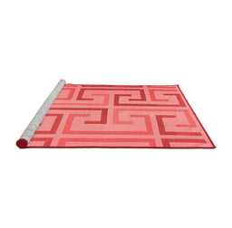 Contemporary Red Washable Rugs