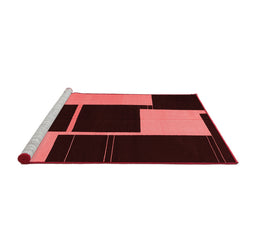 Contemporary Red Washable Rugs