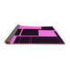 Sideview of Abstract Pink Contemporary Rug, con1699pnk