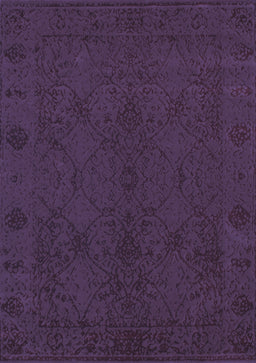 Abstract Blue Contemporary Rug, con169blu