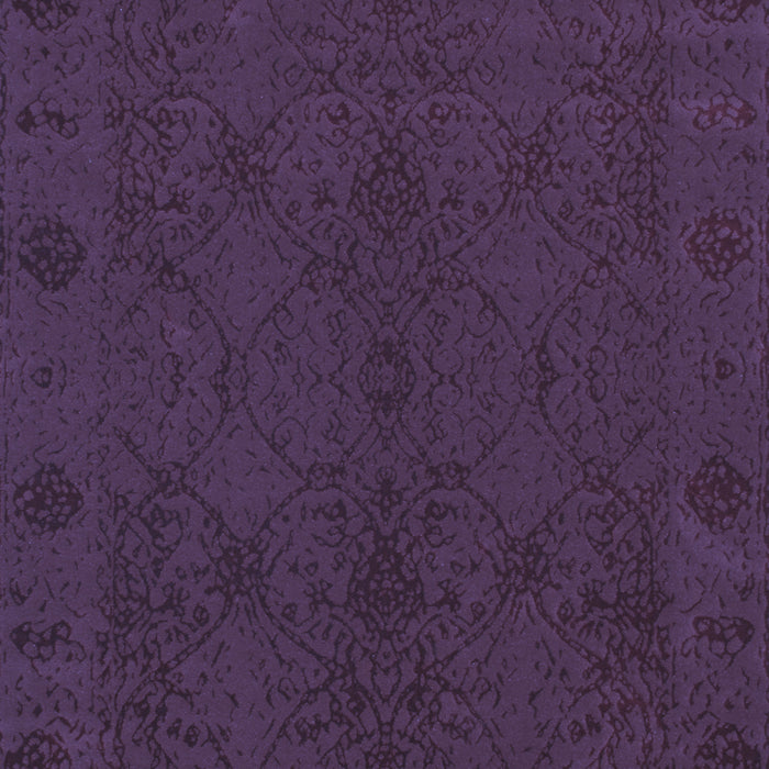 Abstract Blue Contemporary Rug, con169blu
