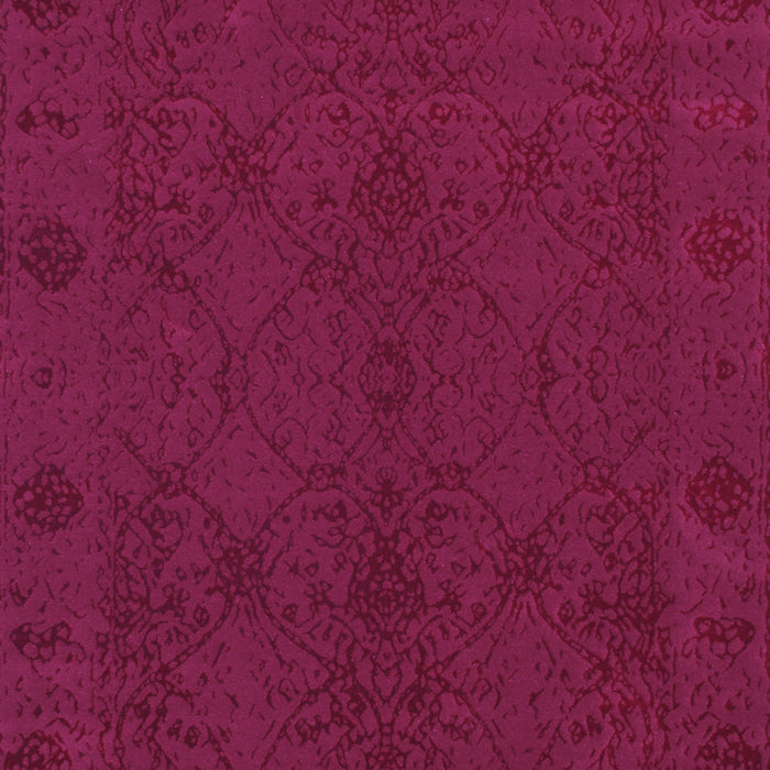 Abstract Purple Contemporary Rug, con169pur