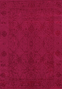 Abstract Pink Contemporary Rug, con169pnk