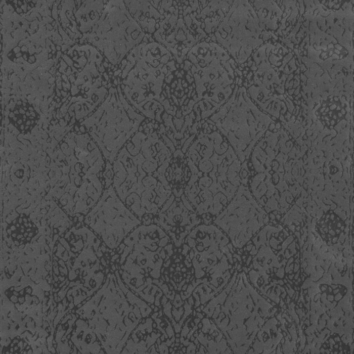 Abstract Gray Contemporary Rug, con169gry