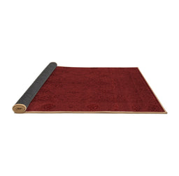 Sideview of Abstract Brown Contemporary Rug, con169brn