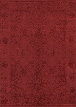 Abstract Brown Contemporary Rug, con169brn