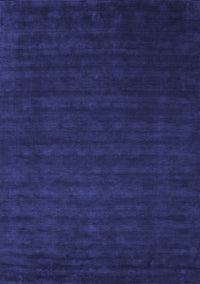 Abstract Blue Contemporary Rug, con16blu