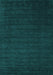 Abstract Turquoise Contemporary Rug, con16turq