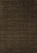 Abstract Brown Contemporary Rug, con16brn