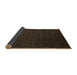 Sideview of Abstract Brown Contemporary Rug, con16brn