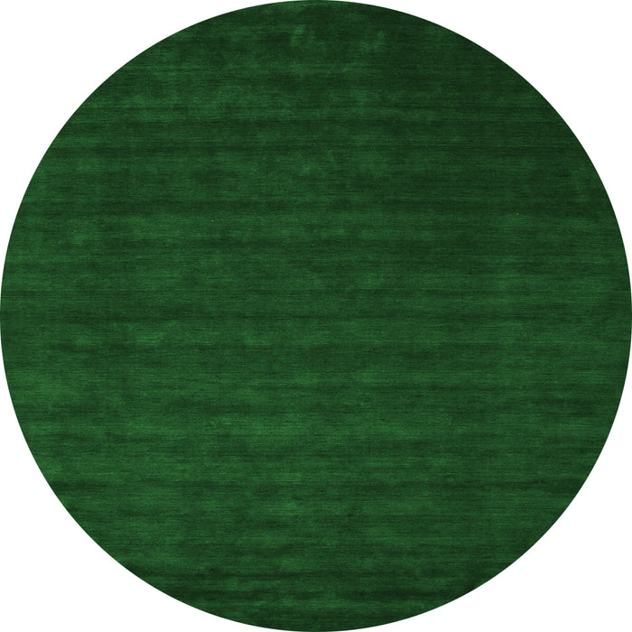Square Abstract Green Contemporary Rug, con16grn