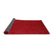 Thickness of Contemporary Red Modern Rug, con170