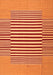 Abstract Orange Contemporary Rug, con1700org