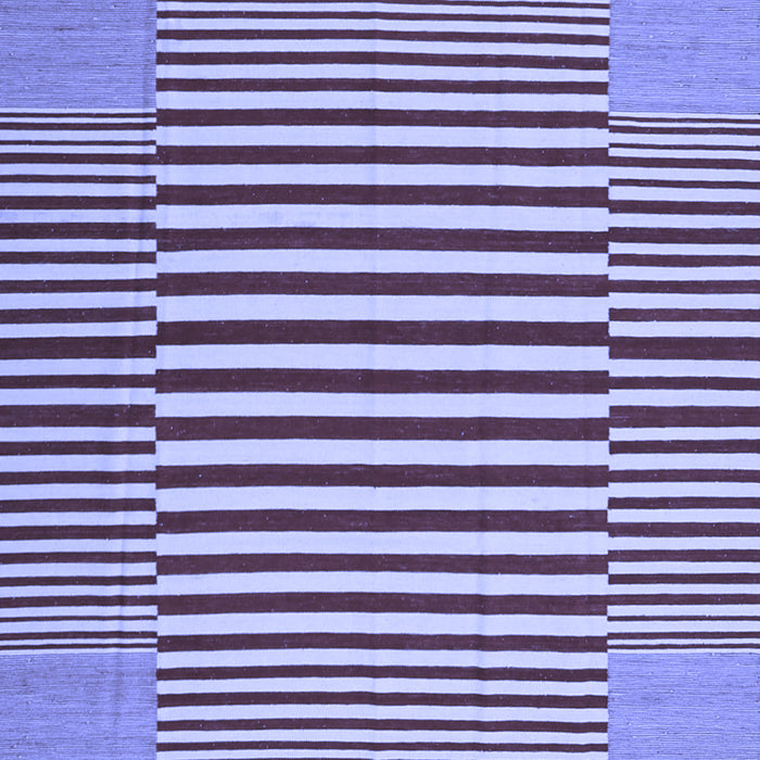 Machine Washable Abstract Blue Contemporary Rug, wshcon1700blu